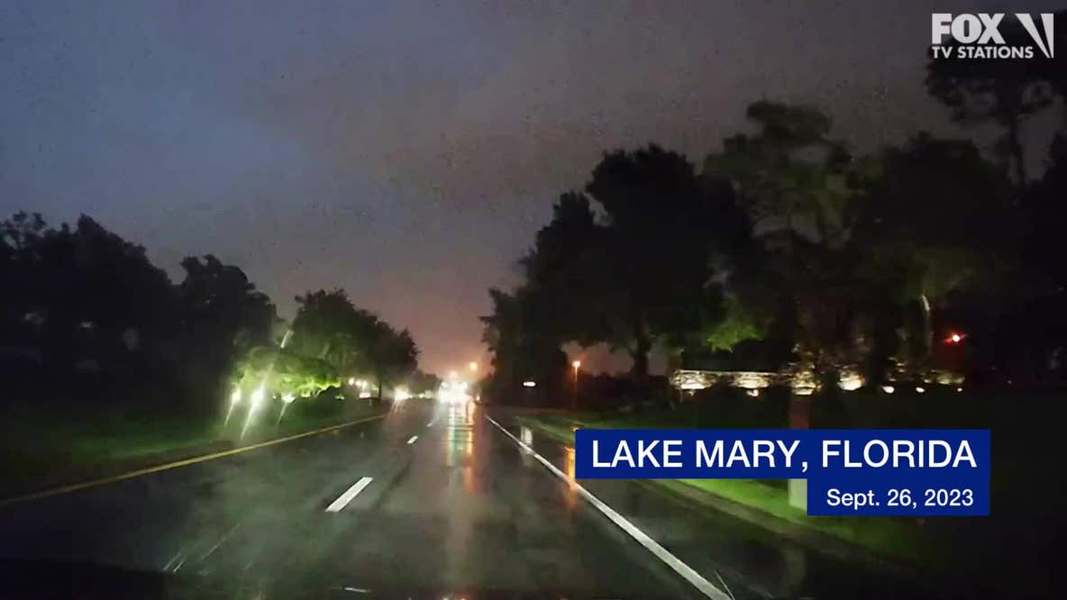 Severe weather brings heavy rain, lightning